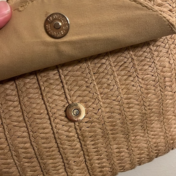 Willa hand woven soft straw boho cross body - Picture 3 of 6